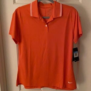 Nike golf shirt.